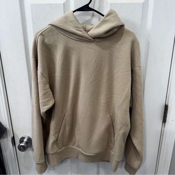 Zella “All Day” Tan Oxford Hoodie Sweatshirt – Size Small – NWT - Picture 2 of 9